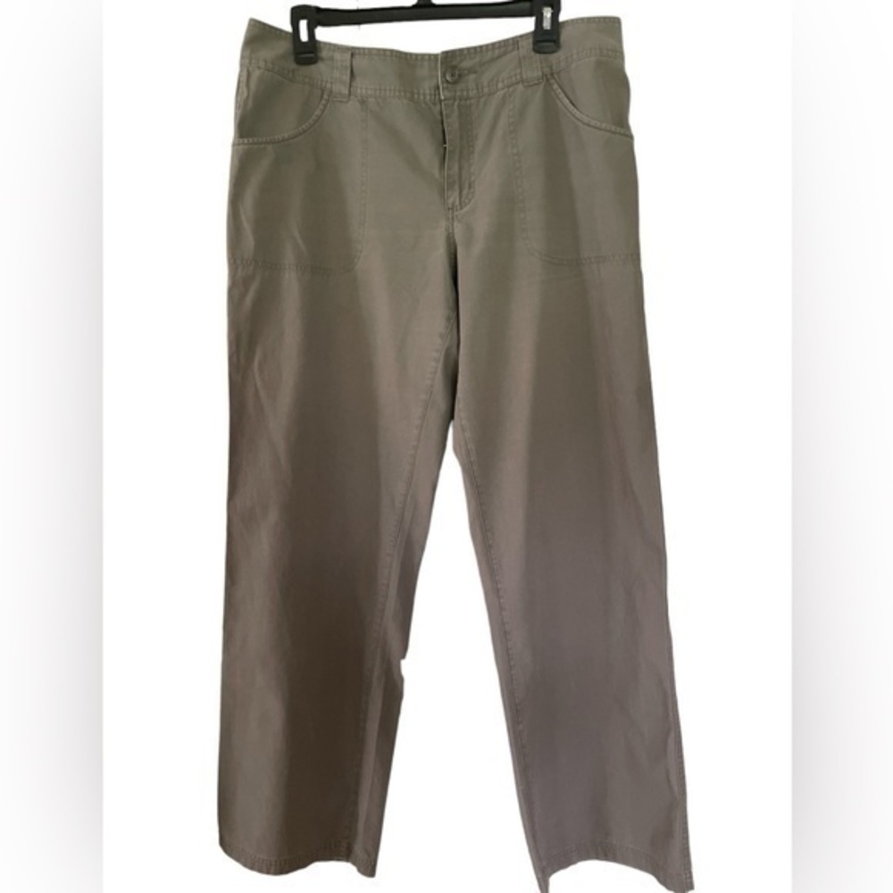 Columbia women’s everyday relaxed fit cotton grey trousers  in size 12
